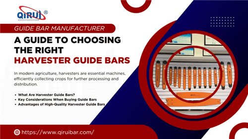harvester guide bars