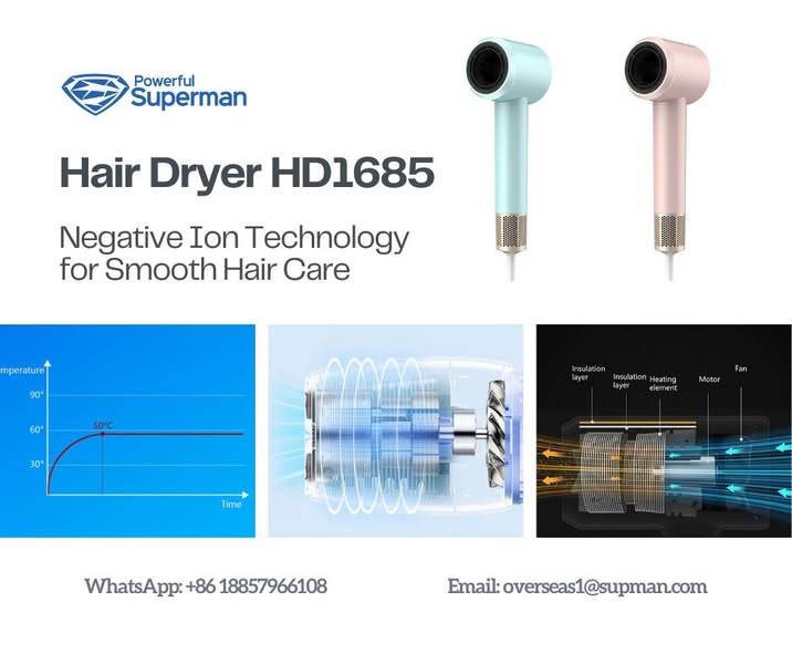 Superhuman HD1685 Hair Dryer