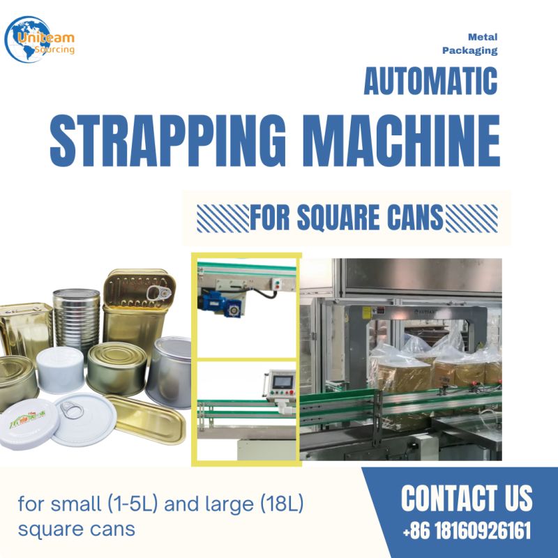 Automatic Strapping Machine for Square Cans
