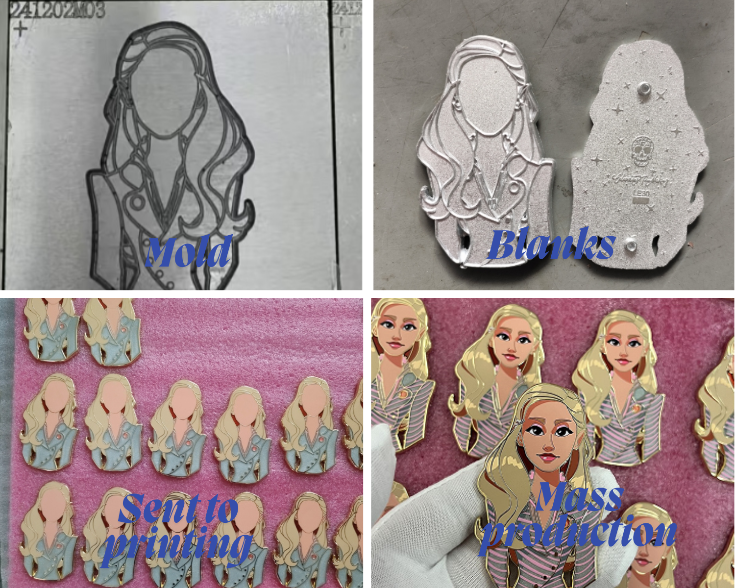 easy to make pins by BJD Promos