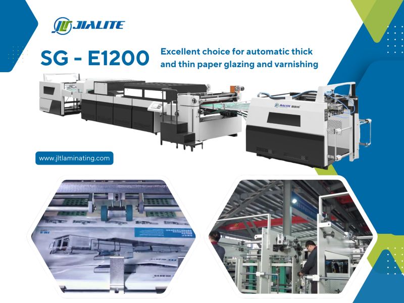 HanYu SG-E1200 Automatic UV Varnisher