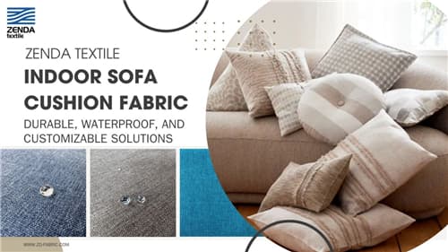 Indoor Sofa Cushion Fabric