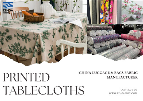 printed tablecloths