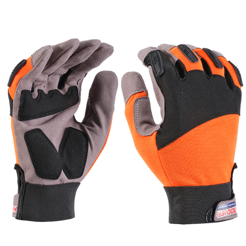 Impact resistant & A5 cut resistant glove double sandy nitrile palm coating