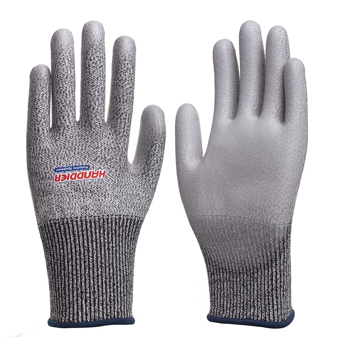 Cut resistant, PU palm coated gloves