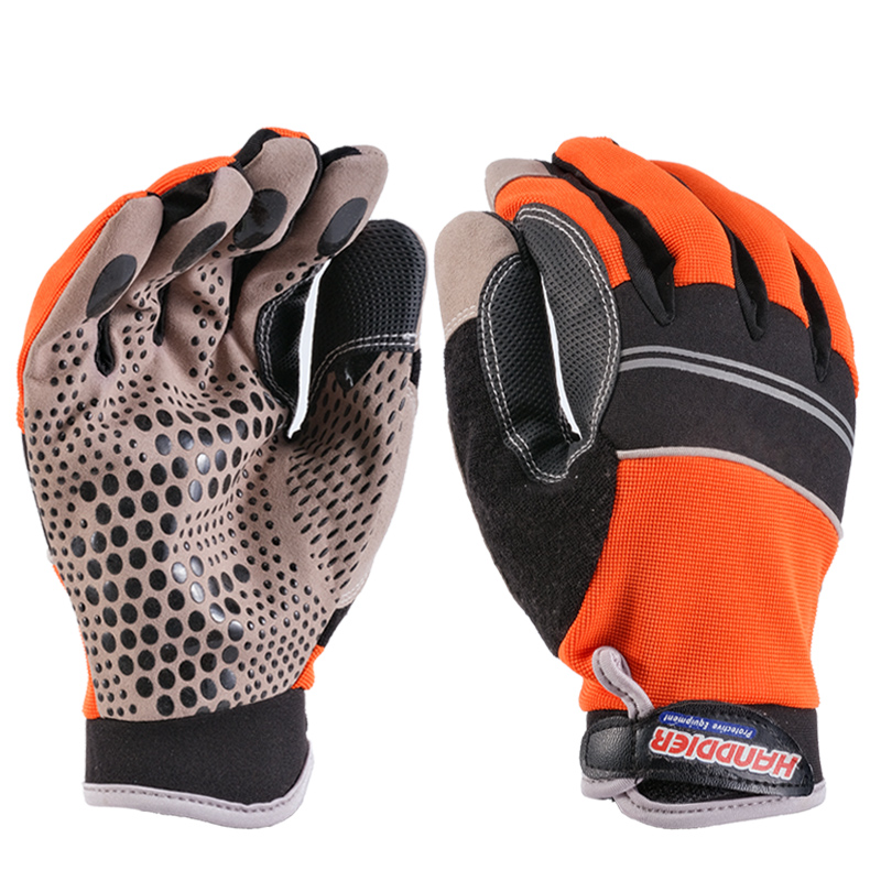 Anti Slip Silica Gel Mechanic Protective Gloves | Mechanic Protective Gloves | Protective Gloves