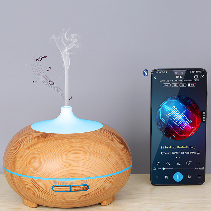 Beet wood grain ultrasonic aromatherapy humidifier | ultrasonic aromatherapy humidifier | aromatherapy humidifier