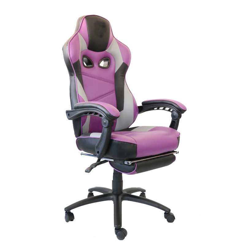 Gaming Chair R-5036 blue and white