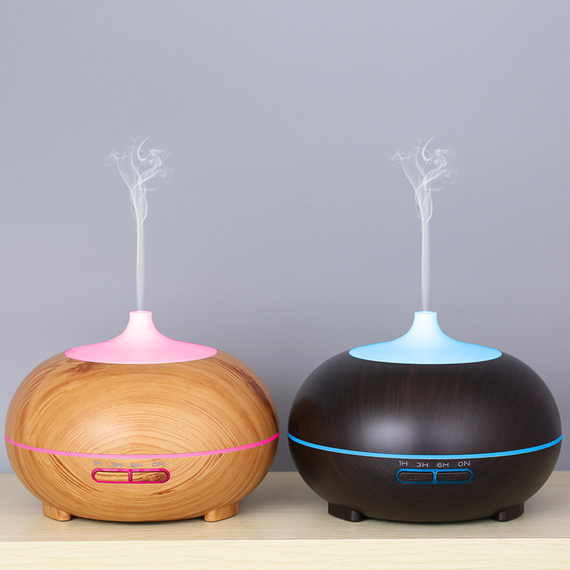 Beet wood grain ultrasonic aromatherapy humidifier | ultrasonic aromatherapy humidifier | aromatherapy humidifier