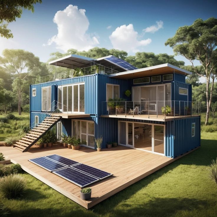 Container house appearance