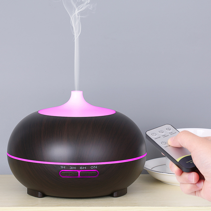 Beet wood grain ultrasonic aromatherapy humidifier | ultrasonic aromatherapy humidifier | aromatherapy humidifier
