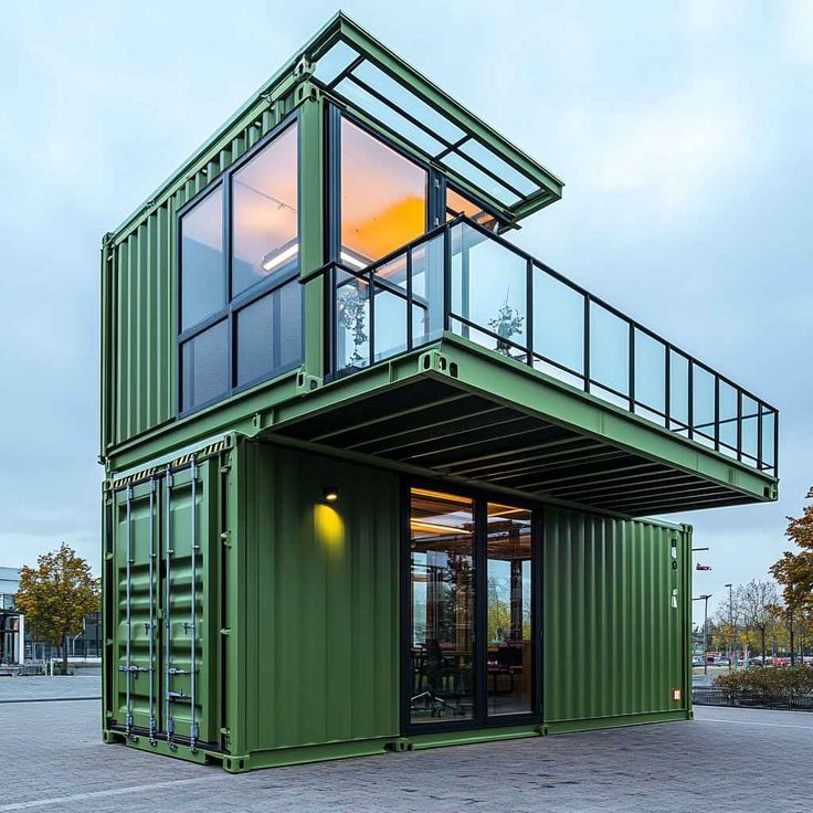 Container house appearance