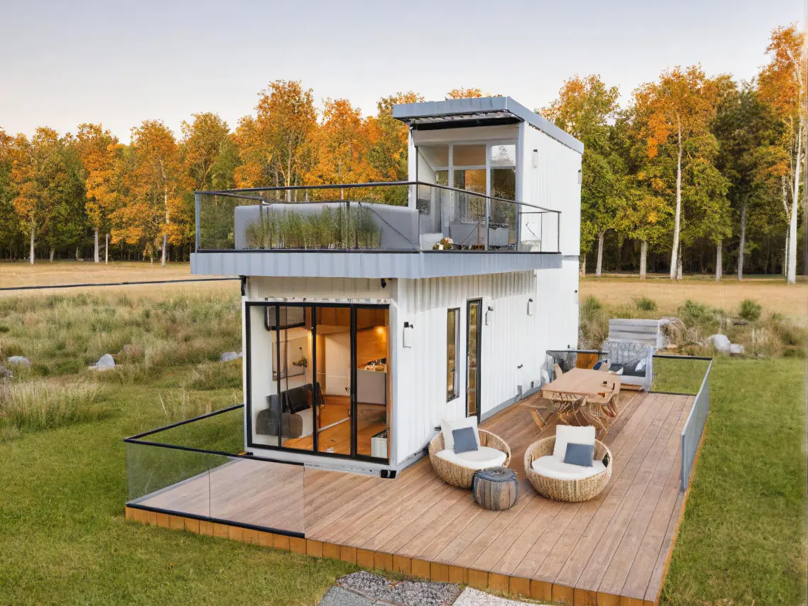 Container house appearance