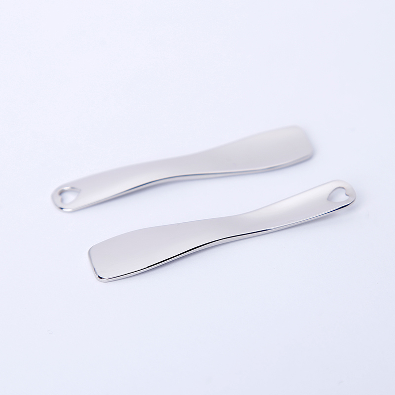 Universal Silver Metal Cosmetic Spatula