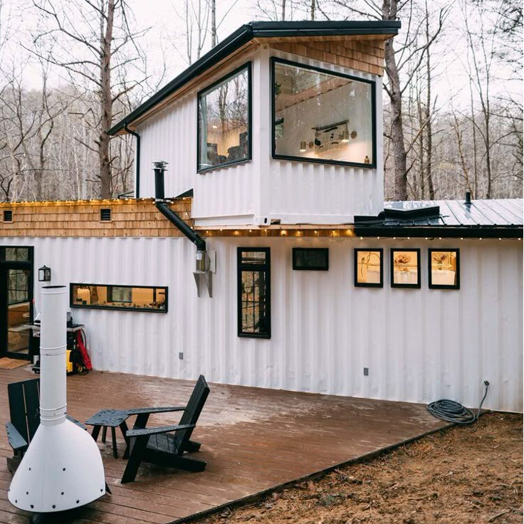 Container house interior