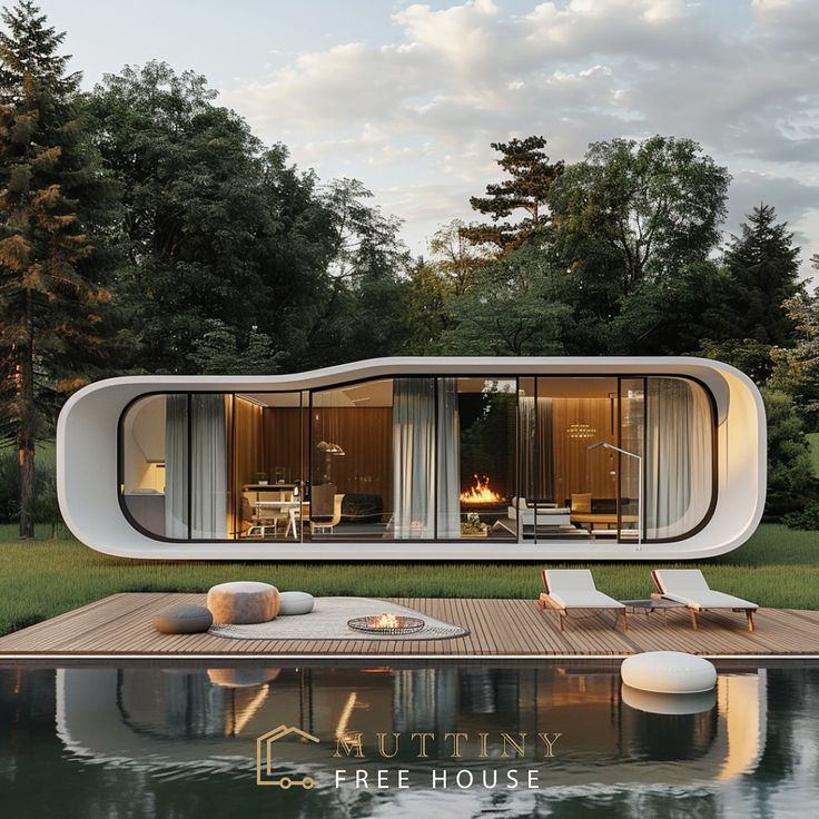 two storey apple cabin