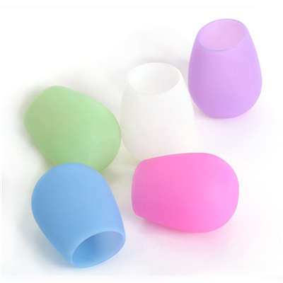 Silicone Stemless Wine Glasses