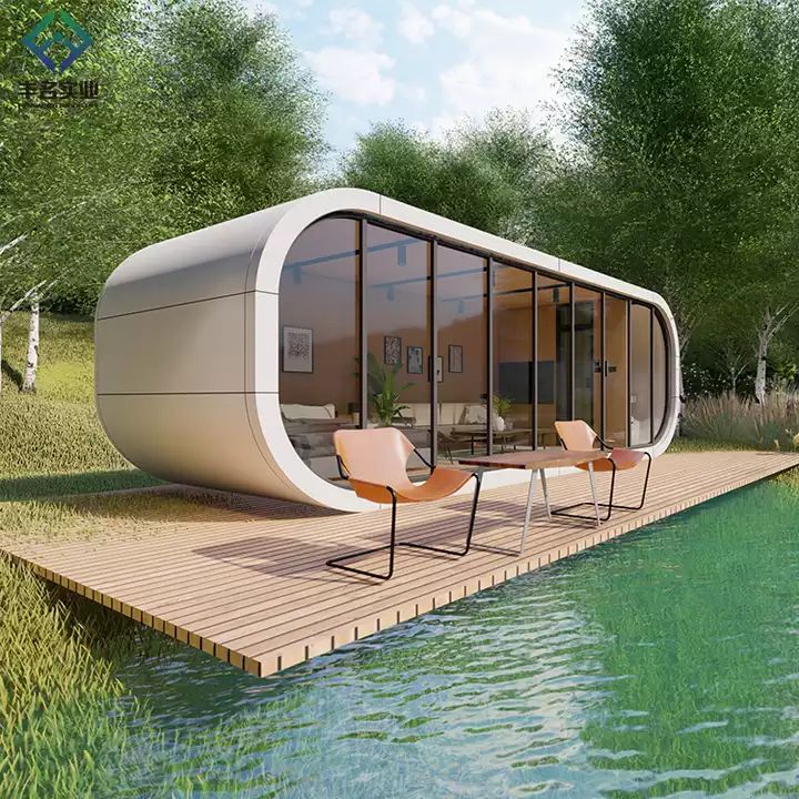 two storey apple cabin