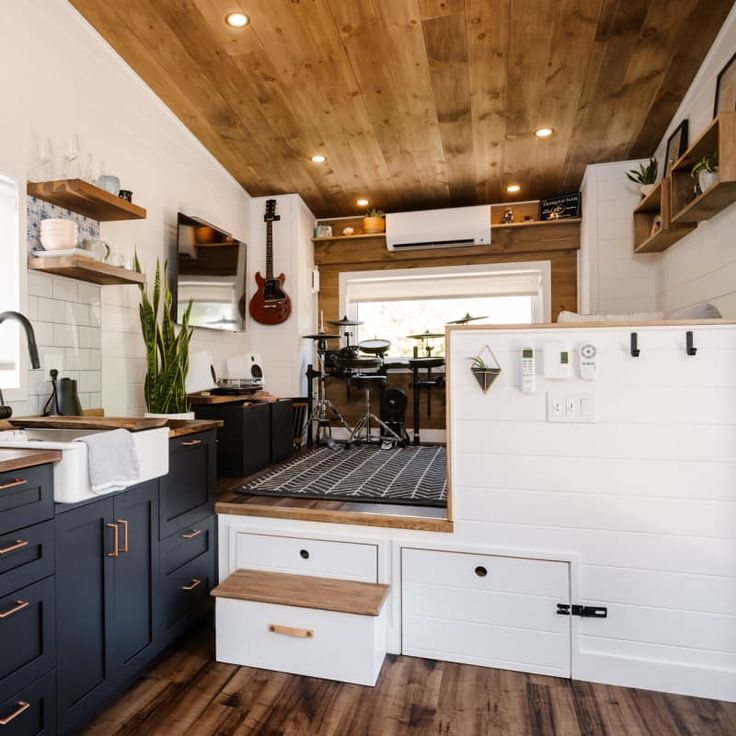 Container house interior