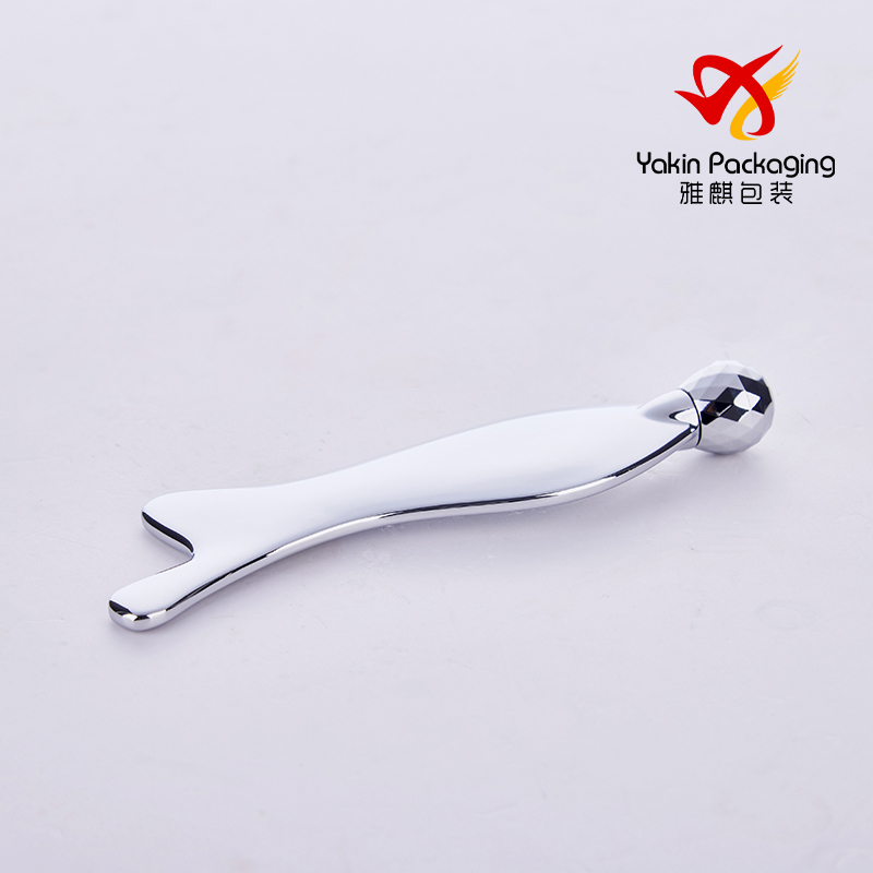 Silver Facial Massage Metal Cosmetic Spatula