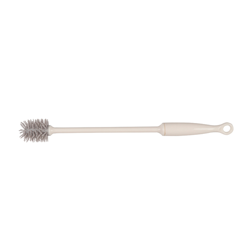 Silicone bottle cleaning brush with long handle