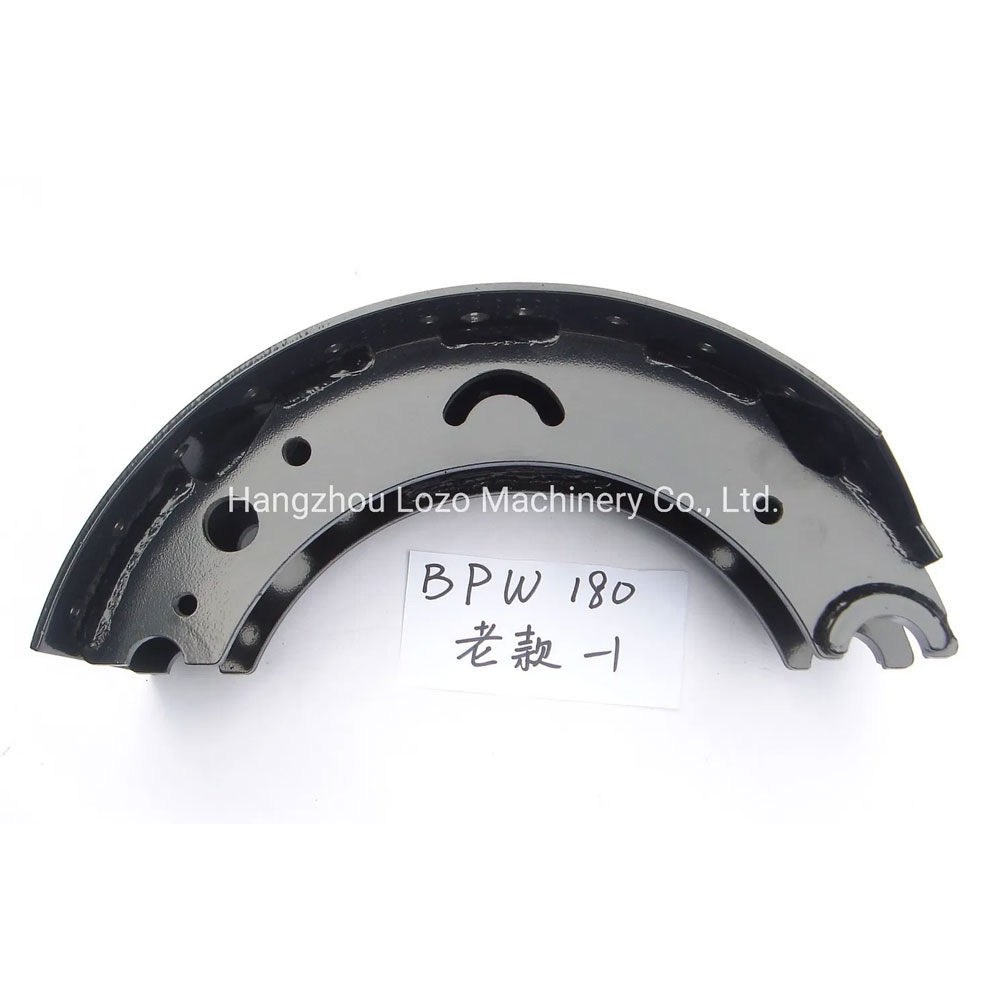 Steel automotive brake shoes BPW420X180 NEW