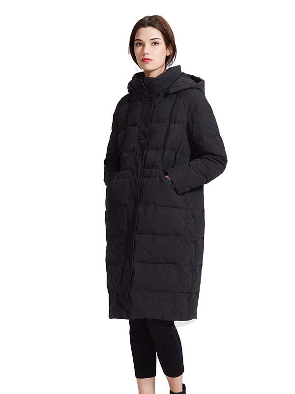 Reversible Long Puffer Anorak FM4990