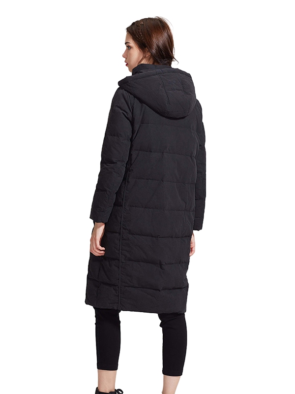 Reversible Long Puffer Anorak FM4990