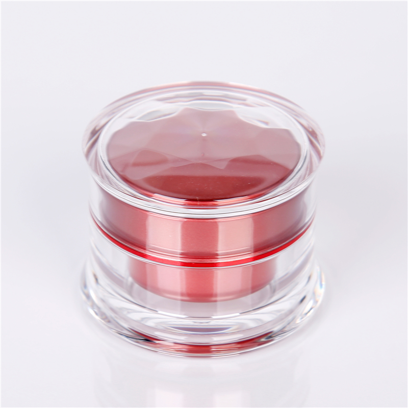  acrylic cosmetic jars