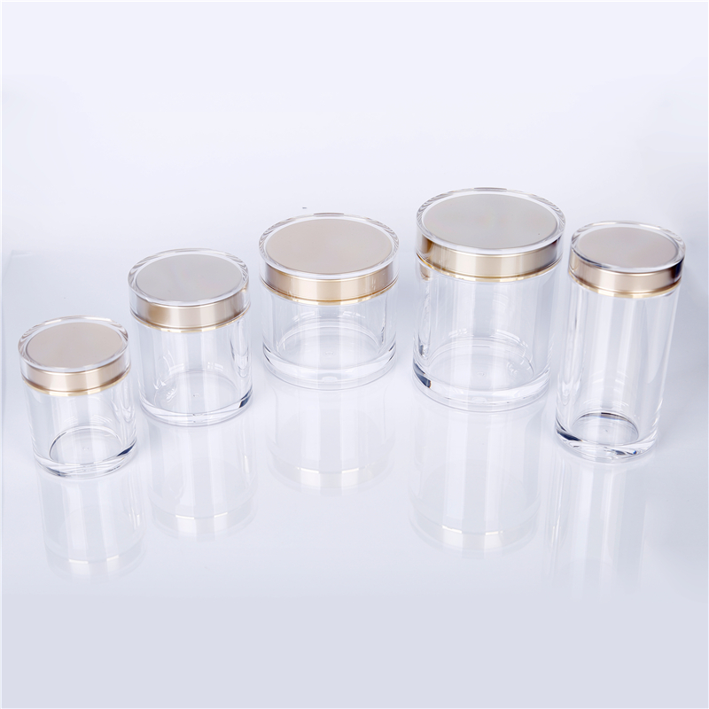  300ml acrylic jars with lids