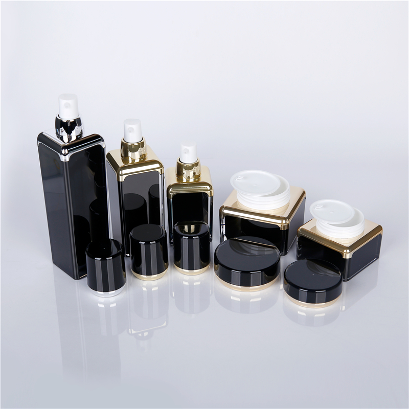  Black family cosmetic bottle