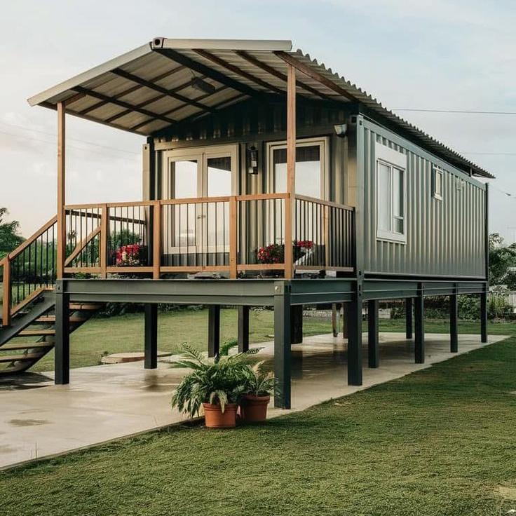 Container house interior