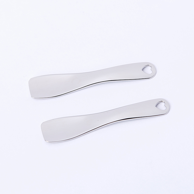 Universal Silver Metal Cosmetic Spatula