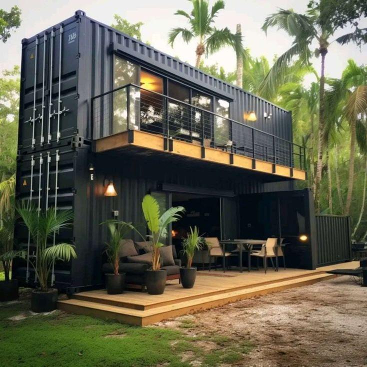 Container house interior