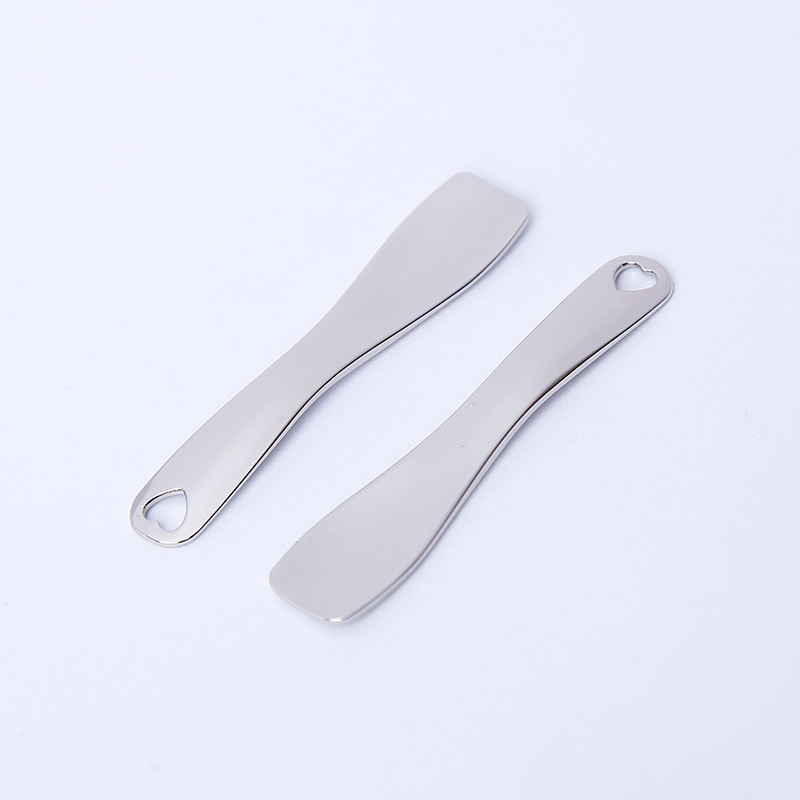 Universal Silver Metal Cosmetic Spatula