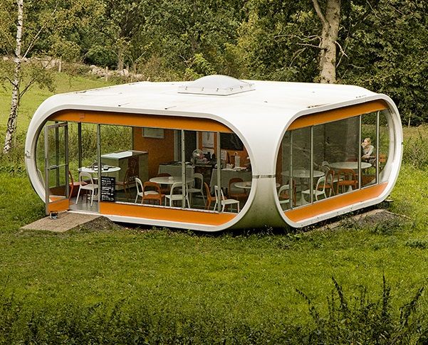 two storey apple cabin