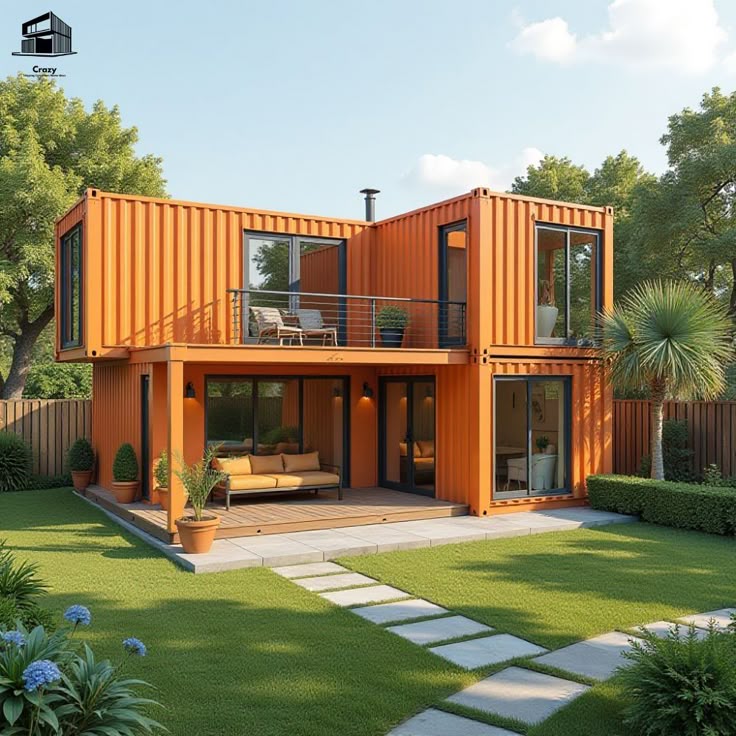 Container house appearance